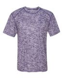Badger Sportswear 4191 Blend Short Sleeve T-Shirt in Purple