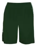 Badger Sportswear 4195 Blend Panel Shorts Forest/ Forest Blend