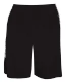 Badger Sportswear 4195 Blend Panel Shorts Black/ Black Tonal Blend