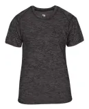 Badger Sportswear 4196 Blend Women's Short Sleeve  Graphite/ Black