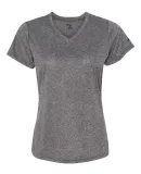 Badger Sportswear 4362 Pro Women's Heather V-Neck  Steel Heather