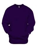 Badger Sportswear 1252 Pocket Crewneck Sweatshirt in Purple