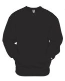 Badger Sportswear 1252 Pocket Crewneck Sweatshirt in Black