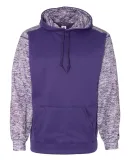 Badger Sportswear 1462 Sport Blend Performance Hoo Purple/ Purple Blend