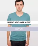 American Apparel RSA6402 Unisex Sheer Summer T-Shi Silver