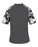 Badger Sportswear 2141 Camo Youth Sport T-Shirt Graphite/ White Camo