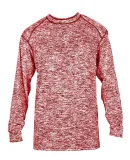 Badger Sportswear 4194 Blend Long Sleeve T-Shirt Red