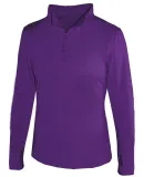 Badger Sportswear 4286 Women's Quarter-Zip Lightwe Purple