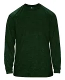 Badger Sportswear 4174 Tonal Blend L/S Tee Forest Tonal Blend