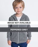 RSAMT197 American Apparel Kids Salt and Pepper Zip Peppered Grey