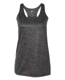 Badger Sportswear 4161 Tonal Blend Racerback Tank Black Tonal Blend