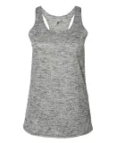 Badger Sportswear 4161 Tonal Blend Racerback Tank Graphite Tonal Blend