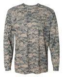 Badger Sportswear 4184 Digital Camo Long Sleeve T- in Sand digital