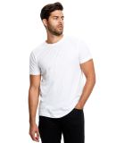 2400 US Blanks Adult Jersey Knit T-Shirt in White