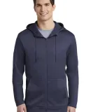 Nike AH6259  Therma-FIT Full-Zip Fleece Hoodie Midnight Navy