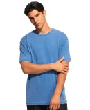 Cotton Heritage MC1081 Mens Burnout Tee Nautical Blue