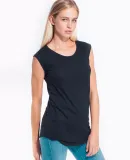 Cotton Heritage W1217 Cotton Modal Sleeveless Tank Anthracite Black