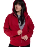 Cotton Heritage M2780 PREMIUM FULL-ZIP HOODIE Cardinal