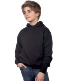 Cotton Heritage Y2500 PREMIUM PULLOVER YOUTH HOODI in Black (discontinued)