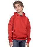 Cotton Heritage Y2500 PREMIUM PULLOVER YOUTH HOODI in Red (discontinued)