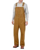 Dickies Workwear DB100R Men's Bib Overall BROWN DUCK _38