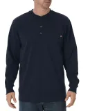 Dickies Workwear WL451 Men's Long-Sleeve Heavyweig DARK NAVY