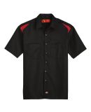 Dickies Workwear LS605 Men's 4.6 oz. Performance T BLACK/ ENG RED