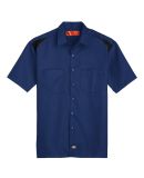 Dickies Workwear LS605 Men's 4.6 oz. Performance T COBALT/ BLACK