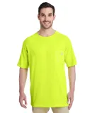 Dickies Workwear SS600 Men's 5.5 oz. Temp-IQ Perfo BRIGHT YELLOW