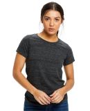 US Blanks 0222 Ladies Triblend T-Shirt in Tri charcoal