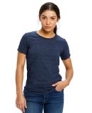 US Blanks 0222 Ladies Triblend T-Shirt in Tri navy