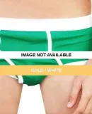 4415 American Apparel Baby Rib Men's Brief Gold / White