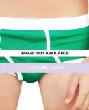 4415 American Apparel Baby Rib Men's Brief Lavender / White