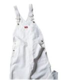 Dickies Workwear 8953WH Unisex Painters Bib Overal WHITE _30