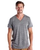 US Blanks 2228 Unisex Triblend V Neck T Shirts in Tri grey