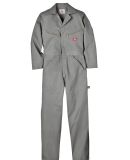 Dickies Workwear 48700 8.75 oz. Deluxe Coverall -  GRAY _ 4XL