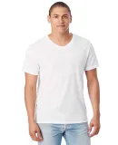 Alternative Apparel 5101 Men's Keeper V-Neck WHITE