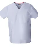 Dickies Medical 83706 / Unisex V-Neck Top White