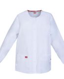 Dickies Medical 86306 / Round Neck Jacket White