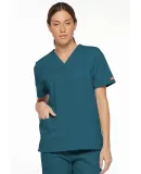 Dickies Medical 86706 / Missy Fit V-Neck Top Caribbean
