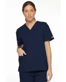 Dickies Medical 86706 / Missy Fit V-Neck Top Navy