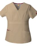 Dickies Medical 86806/Mock Wrap Top Khaki