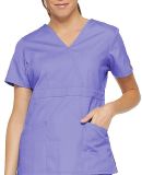 Dickies Medical 86806/Mock Wrap Top Lavender Freesia