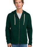 Next Level Apparel 9602 Unisex Zip Hoodie in Forest green