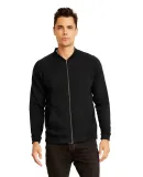 Next Level Apparel 9700 Unisex PCH Bomber Jacket in Heather black