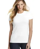 District Clothing DT155 District  Women's Fitted P White