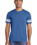 District Clothing DT376 District   Game Tee Hthd Tr Ryl/Wh
