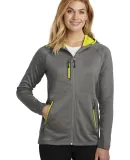 Eddie Bauer EB245   Ladies Sport Hooded Full-Zip F Met Gy/GS/Citr