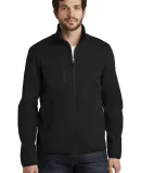 Eddie Bauer EB242   Dash Full-Zip Fleece Jacket Black