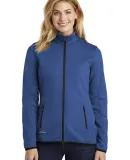 Eddie Bauer EB243   Ladies Dash Full-Zip Fleece Ja Cobalt Blue